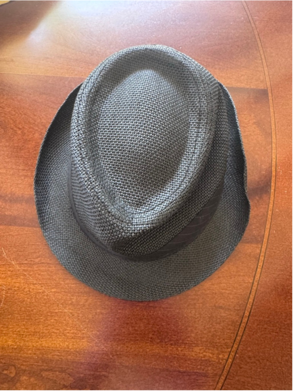 Express Gray Black Fedora Hat One Size